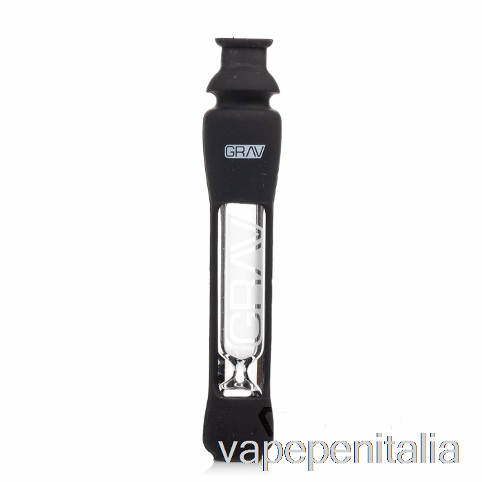 Assaggiatore Vape Italia Grav 12mm Con Skin In Silicone Nero
